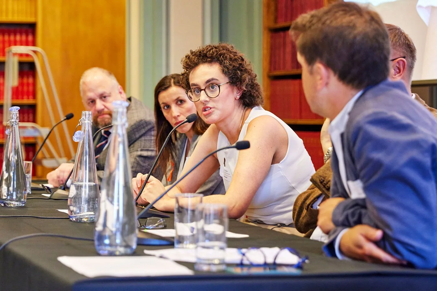 Attendees networking at the Leukaemia UK Science Seminar